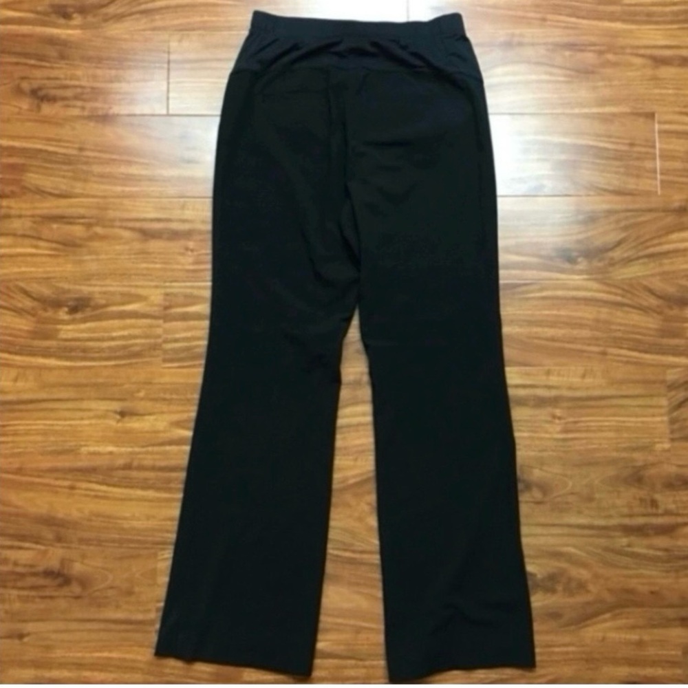 Liz Lange Maternity Women's Black Over Belly Soft Bootcut Pants Size 6 Classic